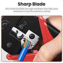RJ45 Crimping Tool Ethernet Network LAN Cable Crimper Cutter Stripper Plier 8P RJ45 6P RJ12 RJ11 for Modular Connector