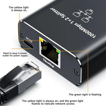 Gigabit Ethernet Switch Rj45 Splitter LAN Gigabit Extension Adapter 1000Mbps Network Connector for Router PC Laptop TV Box