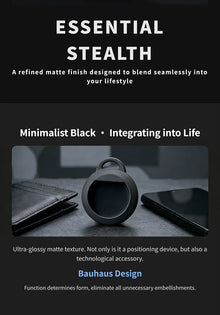 Dual System Smart Tracker for Google/Apple Find My Smart Activity Trackers+Silicone Case Android/IOS Find My Bluetooth Device