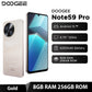 DOOGEE Note59 Pro 5G Smartphone 6.75" HD+ Android 15 Mobile Phone 8GB RAM 256GB ROM 6250mAh Battery NFC Global Version  Cellphon