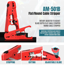 AMPCOM 12 in 1 Network Tool Kit, Professional Portable Ethernet Computer Maintenance LAN Cable Tester Crimper Cutter Repair Se