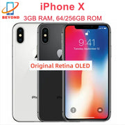 Apple iPhone X 5.8" Pantalla OLED original RAM 3GB ROM 64/256GB Face ID A11 Bionic 4G LTE 12MP iOS Desbloqueado Auténtico