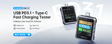 FNIRSI HRM-10 Battery Voltage Internal Resistance Tester 18650 High-precision AC Acid Lithium Lead Car Battery Capacitor Tester