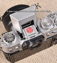 Metal Camera Hot Shoe Cover Suitable for Fujifilm XT2 XT3 XT10 XT20 XT50 X100V X100VI XT30II XT30III Shutter Threaded Button Set