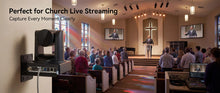 3-Pack 4K POE HDMI Camera 12x/20x Optical Zoom with PTZ Control Keyboard for Live Streaming Video Conference/Church