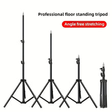Portable Projector Tripod Adjustable Height Stable Base Floor Stand for Camera Ring Light Projector