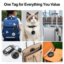 MiLi MiTag Smart Location Tag With Pet Collar Works With Apple Find My & Google Find Hub Dual System Bluetooth GPS Tracker