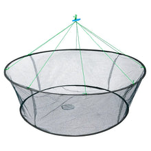 Red de pesca plegable de boca suelta de 80 cm, red de lanzamiento para tanques, trampa para peces, anguilas, camarones, langostinos, cebo y cangrejos