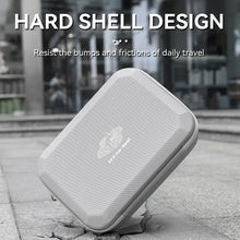 XFJI Travel Organizer Bag for DJI NEO 2 Drone Accessories Hard Shell PU Leather Case Fits RC-N3 Remote Protective Shoulder Pouch