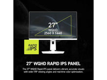 MSI 27" QHD 2K 1440P 320Hz IPS with FreeSync (Adaptive Sync) HDR400 Ai Vision with Height Adjustable, Pivot, Swivel & Tilt stand white color Gaming Computer Monitor MAG 274QRFW X32