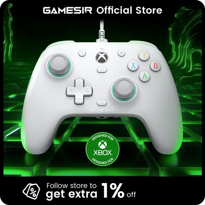 GameSir G7 SE Xbox Gaming-Controller, kabelgebundenes Gamepad für Xbox Series X, Xbox Series S, Xbox One, mit Hall-Effekt-Joystick