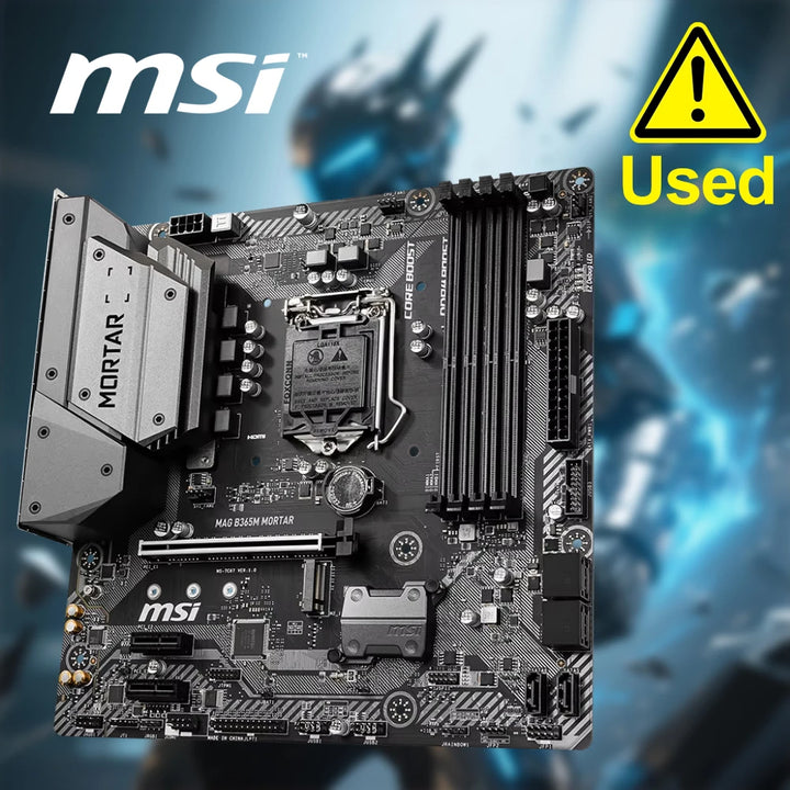 MSI MAG B365M MORTAR LGA 1151 Intel B365 Micro ATX Motherboard