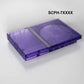 Bitfunx Translucent Black Purple Replacement Case for PS2 Slim Game Console