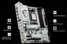 MSI New B850M GAMING PLUS WIFI Micro ATX  AMD B850 Socket AM5 Supports up to 9000 series Ryzen Motherboard
