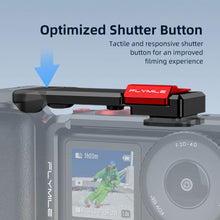 Flymile Action 6 Grip Metal Cage Photography Handle for DJI Osmo Action 6 Accessory Xplorer Grip Aluminum Alloy Protective Case