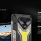 Ulefone Armor 34 Pro Plus 5G AI Rugged Phone  6.95" 25500mAh 32GB+512GB Built-in Projector 120Hz NFC Dimensity 7400X Smartphone