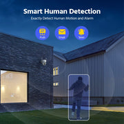 Cámara solar PT inalámbrica Annke de 4MP, NVR de 16 canales, cámara de seguridad de doble banda 2.4G y 5.8G, sistema de cámara inalámbrica con batería integrada y energía solar