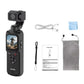 ANSVICAM 4K Wifi Pocket Vlogging Camera 330° Auto Rotatable Touch Screen Sports DV Bodycam Face Tracking Portable Action Cameras