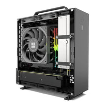 A24-V5 V2.0 5.24L Mini ITX Case 6061 Aluminum SFF PC Chassis for Low Profile GPU FLEX 1U PSU 220mm Graphics Card