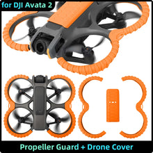 Sunnylife Protection Kit for DJI Avata 2 - Propeller Guard Anti-Collision Bumper Protector with Drone Cover Shell Accessories