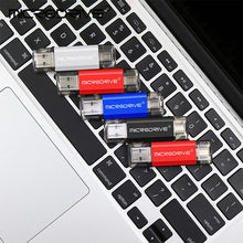 TYPE-C USB Flash Drive 128GB OTG Direct Connection Pen Drive 64GB Memory Stick 16GB Creative Business Gift Red U Disk Blue 32G
