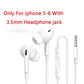 Original Headphones For Apple iPhone 16 15 Pro Max 14 13 12 11 USB-C Lightning 3.5mm Wired Earphones X XR 7 8 Phone Accessories