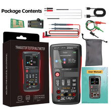 ZOYI ZT-XT1 Digital Multimeter Transistor Tester True RMS Meter NPN PNP Test Voltage Resistance Capacitance Frequency Tool