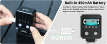 VRIG Retro Camera Flash Speedlite for Sony ZV1 Ricoh GR3 Fujifilm XT5 Nikon Z30 Mini LED Constant Light Universal Hot Shoe Flash