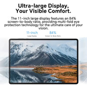 Versión Global HONOR Pad X8a 11 pulgadas, Alta tasa de refresco, Protección ocular, Batería de 8300 mAh, Cuatro altavoces de gran amplitud, Mejora de voz