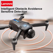 Dron Lenovo D18 con doble cámara HD 8K, evitación inteligente de obstáculos, motor sin escobillas, GPS con retorno y control remoto con pantalla