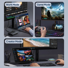 CABLETIME USB C Hub Docking Station Game Dock HDMI 4K 120Hz RJ45 Gigabit LAN 1000W for Nintendo Switch 1/2 Steam Deck OLED