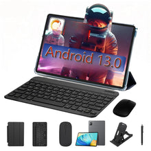 New Google Pad 10.1' Android Tablets Octa Core 8GB RAM 256GB ROM Dual SIM Network 4G LTE 5G Tablet PC 8000mAh with Keyboard Case