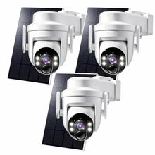 1/2/3 Pack Solar Security Camera 1080P Wireless WiFi Solar Battery Power Camera 3MP Home Surveillance Protection Audio Alarm M