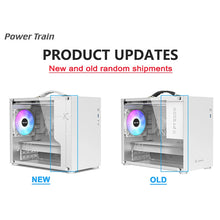 PowerTrain X-GAMERX X100 M-ATX Portable Computer Case ITX  MATX  Power Supply Support U3 Type-C Desktop MINI Small Chassis
