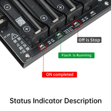 8 Channel 18650 Battery Capacity Tester 2.4" Screen Internal Resistance Analyzer Auto Charge Discharge Module Lithium Ion