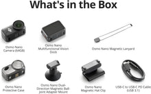 Refurbish Open Box DJI Osmo Nano Camera Combo -Small 4K/60fps Vlogging Camera 1/1.3'' Sensor 143° Wide FOV Video 200-Min Recording Swift Transfer Magnetic POV 4K Sports Vlog Camera ﻿