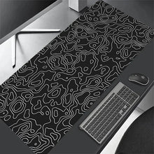 Computer-Mauspad Strata Liquid Gaming PC Deskmat Laptop PC-Zubehör Rutschfeste weiche Unterlage XXL-Größe Mauspad Groß 900x400 Matten