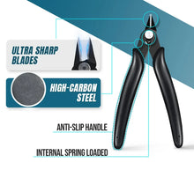 AMPCOM Ethernet Crimping Tool Kit for CAT6/CAT5e RJ45 Connector with Wire Stripper/Punch Down Tool/TEL/LAN Cable Tester