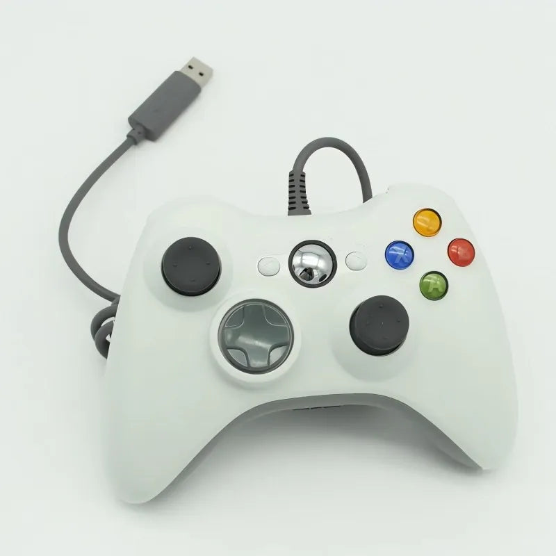 For Xbox 360 Wired Game Controller USB Wired Joystic Gamepad for Microsoft Xbox 360, PC Windows 7,8,10 with Dual-Vibration Turbo