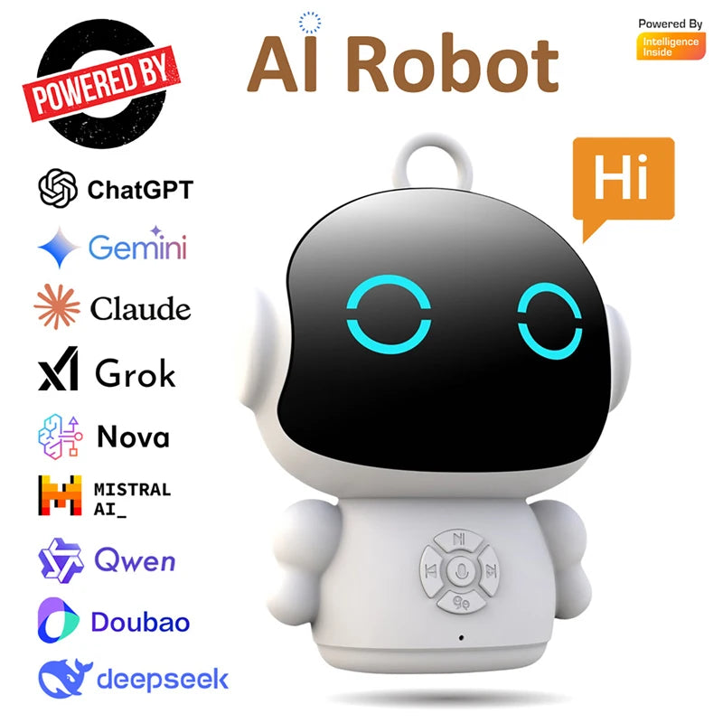 Tuya Smart AI Voice Recognition Robot Early Education Machine for Kids Speech Interactive Telling Stories Companion Chatbot