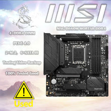 MSI B660M MORTAR DDR4 Intel B660 4800(OC) 128G Support 12 Intel Desktop CPU Motherboard Socket LGA 1700