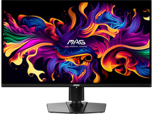 MSI 32" (31.5" viewable) UHD 4K 165Hz with AMD FreeSync Premium Pro 0.03ms HDR400 USB-C OLED Gaming Computer Monitor with Height Adjustable, Pivot, Swivel & Tilt stand MAG 321UP QD-OLED