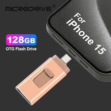 USB Flash Drives 4 in 1 Type C Compatible IPhone/iOS/Apple/iPad/Android & PC 256GB Lightning OTG Jump Drive 3.0 USB Memory Stick