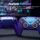 For Playstation 5/PS5 Pro/Slim/PC RGB Light Wireless Console Controller Gamepad Dual Vibration Marco/Turbo Function Programming