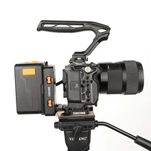 ZGCINE VM-VP4 Dual Quick Release V-Mount Battery Plate for Arca-Swiss, L-Shape for Sony Canon Nikon DSLR Camera, Tripod