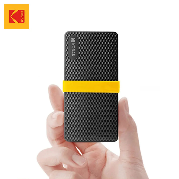 KODAK X200 External SSD Hard Drive USB3.1 Type-C Mini Portable SSD 256B 512GB 1TB For Laptops Smartphone PS4 PC TV