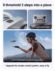 Dron plegable Lenovo GT3 MAX, fotografía aérea 8K HD, posicionamiento de flujo óptico, evasión de obstáculos en cinco lados, dron sin escobillas UAV