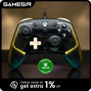 Mando con cable GameSir Kaleid Flux para consolas Xbox Series X, Xbox Series S y Xbox One con joystick de efecto Hall