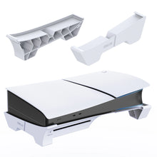 Horizontal Stand for PS5 Pro/PS5 Slim Console, Flat Base Stand Stable Accessories for PlayStation 5 Slim/Pro Disc & Digital Edition (Not for PS5)