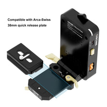 ZGCINE VM-VP4 Dual Quick Release V-Mount Battery Plate for Arca-Swiss, L-Shape for Sony Canon Nikon DSLR Camera, Tripod